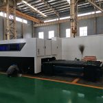 cnc 500w gravurilo multfunkcia folio kaj pipo metala fibro laseron tranĉanta maŝinon