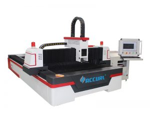 Tagliatrice laser in fibra di cnc per tubi in metallo argentato in acciaio inossidabile 1000w