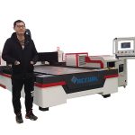 500W fiber laser cutting machine para sa metal sheet at tube