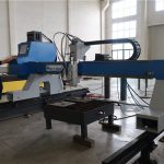 gantry type cantilever cnc plasma dan api oxyfuel mesin pemotong untuk dijual